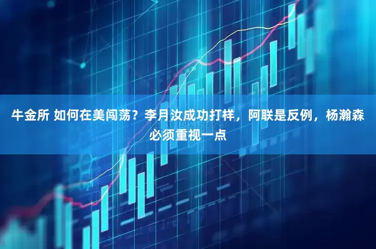 牛金所 如何在美闯荡？李月汝成功打样，阿联是反例，杨瀚森必须重视一点