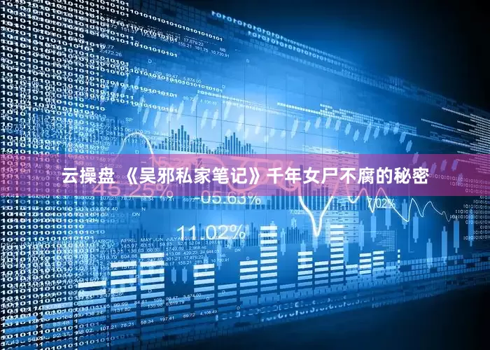 云操盘 《吴邪私家笔记》千年女尸不腐的秘密